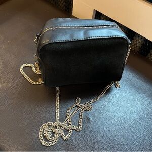Black Chain Crossbody Bag